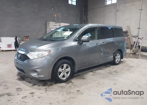 2015 Nissan Quest Sv from USA, damaged, VIN JN8AE2KP2F9132360
